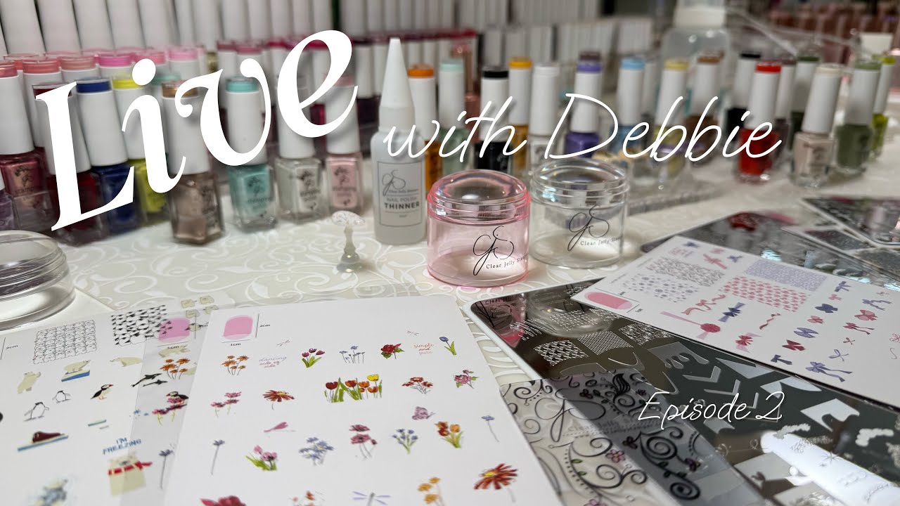 Thurs LIVE with Debbie - Troubleshooting Q&A! Ep. 2 (Color Shifting Stamping Polish)