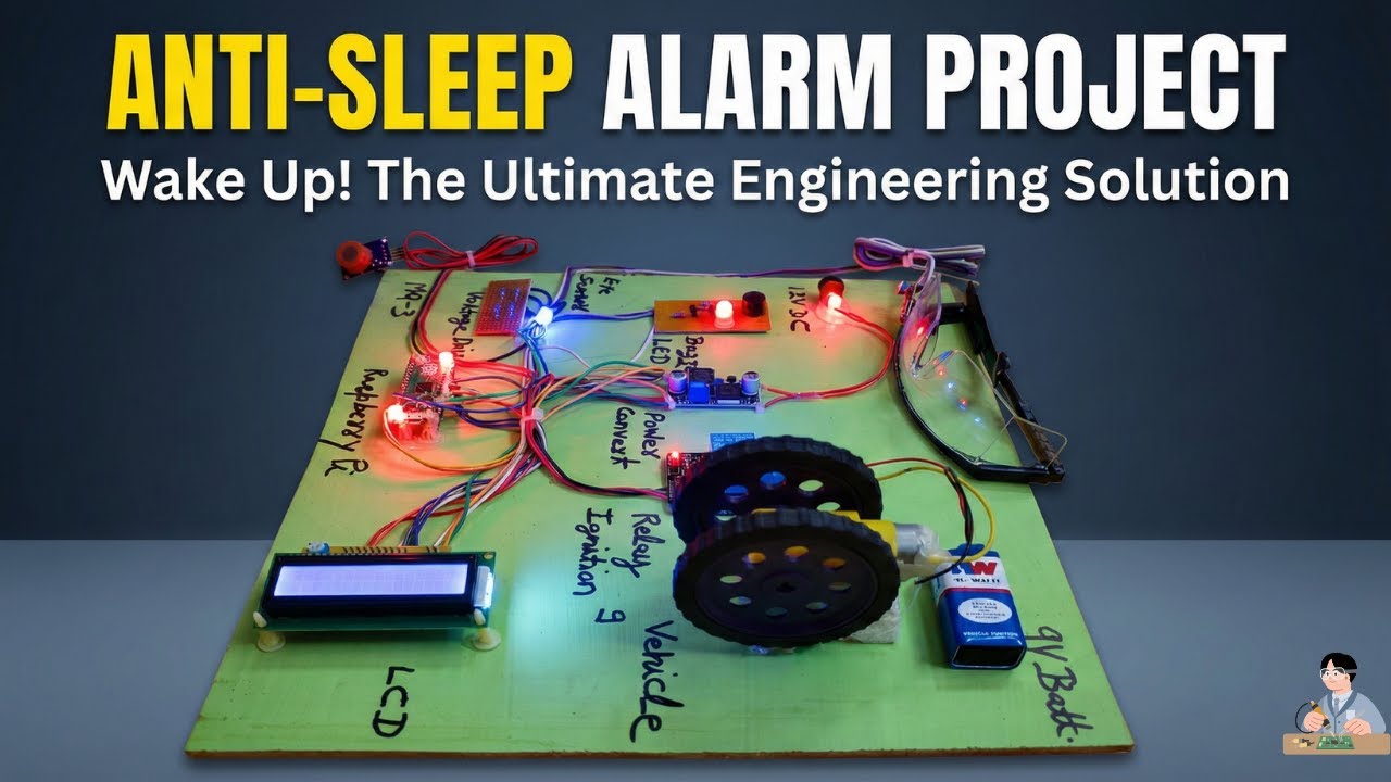 Проект по обнаружению нарушений сна и алкоголя с использованием Raspberry Pi