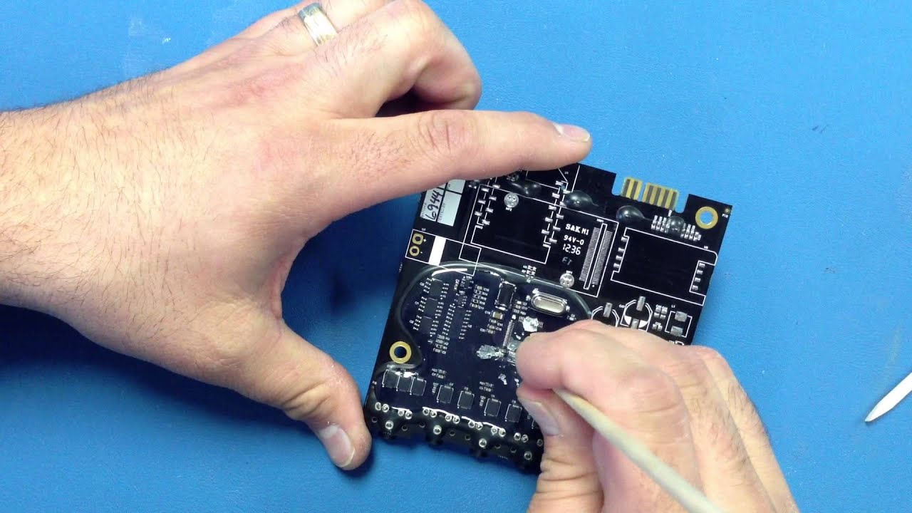 How to remove conformal coating from circuitry