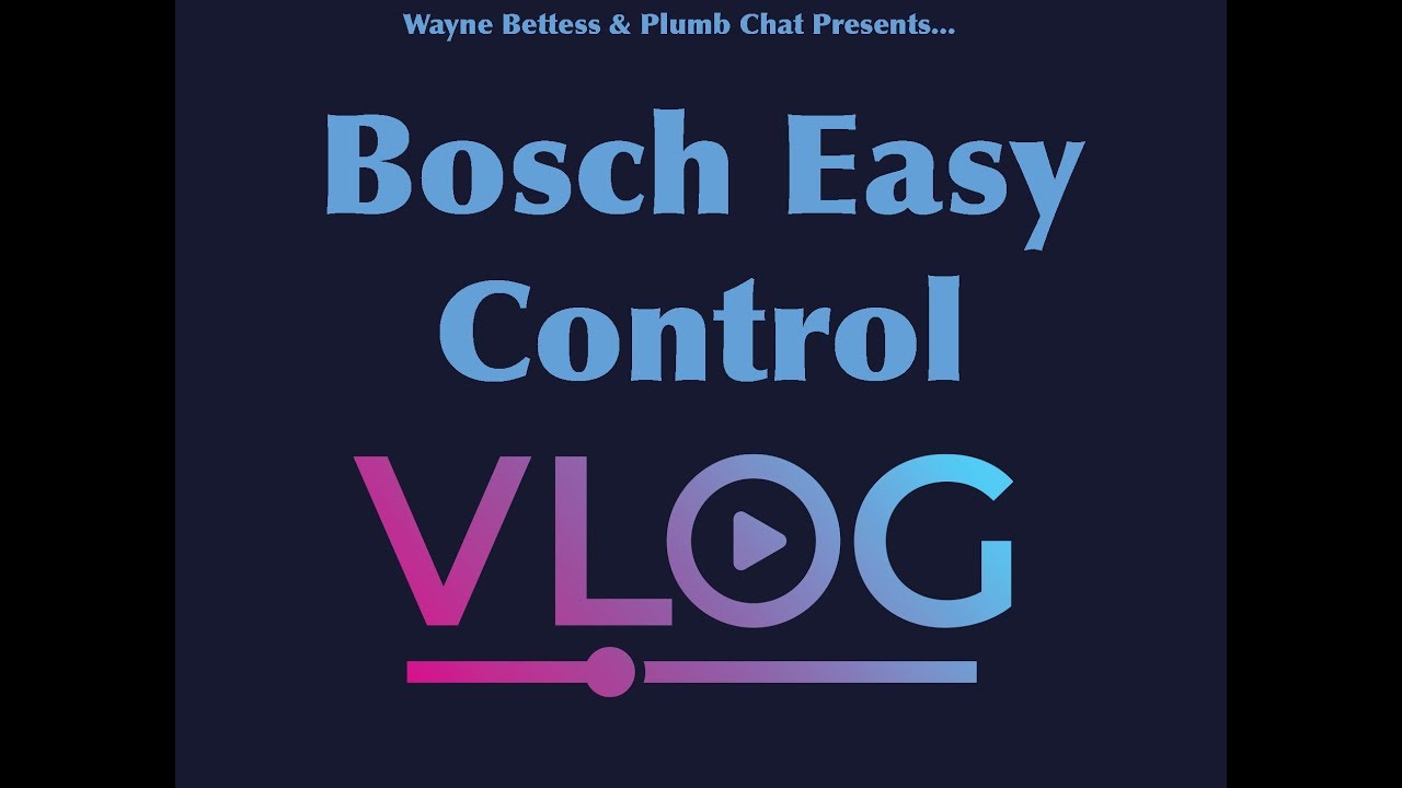 A look at the Bosch Easy Control