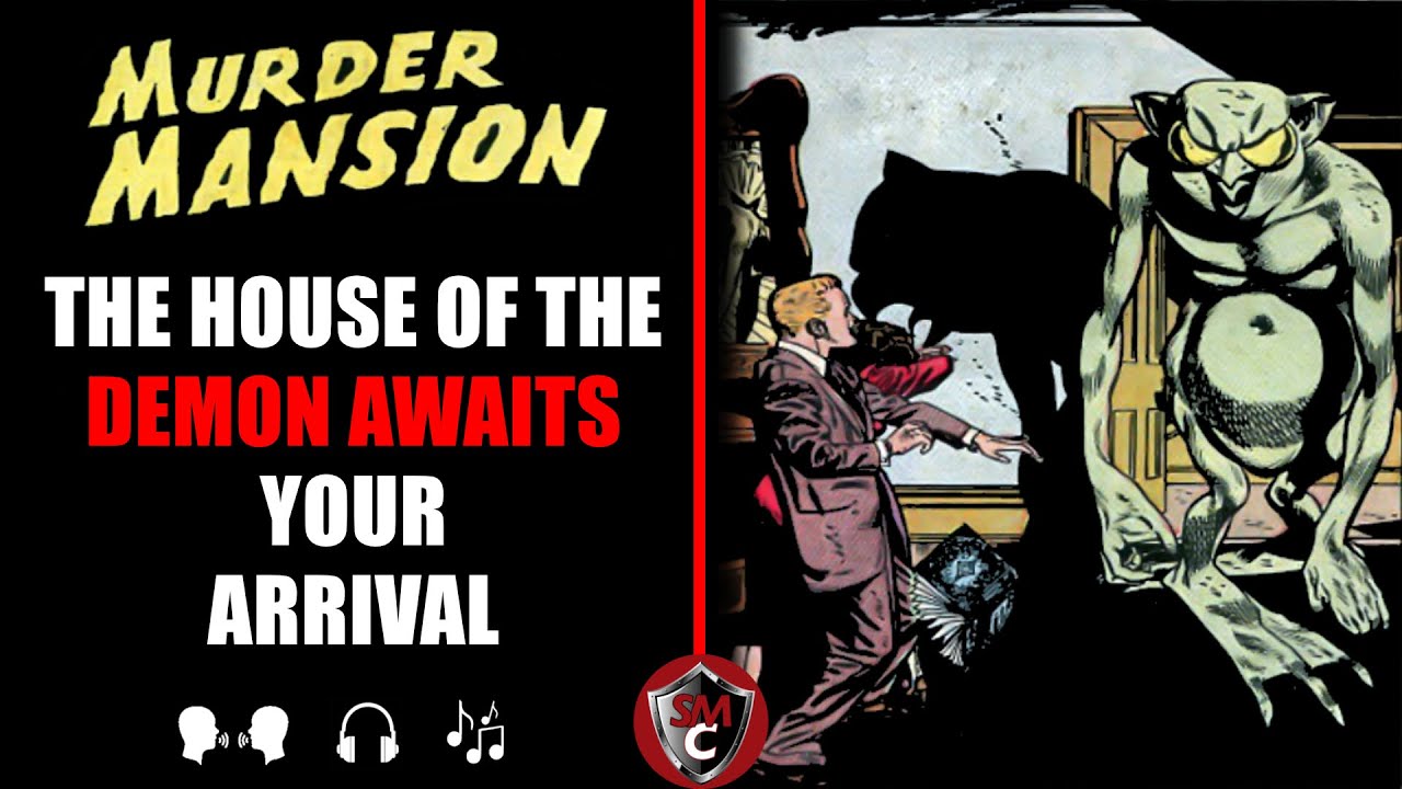 Murder Mansion - Vintage Audio Comic Book Horror Story