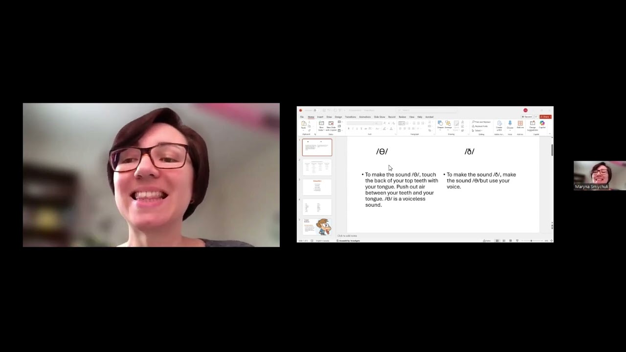 Pronunciation Lesson Video