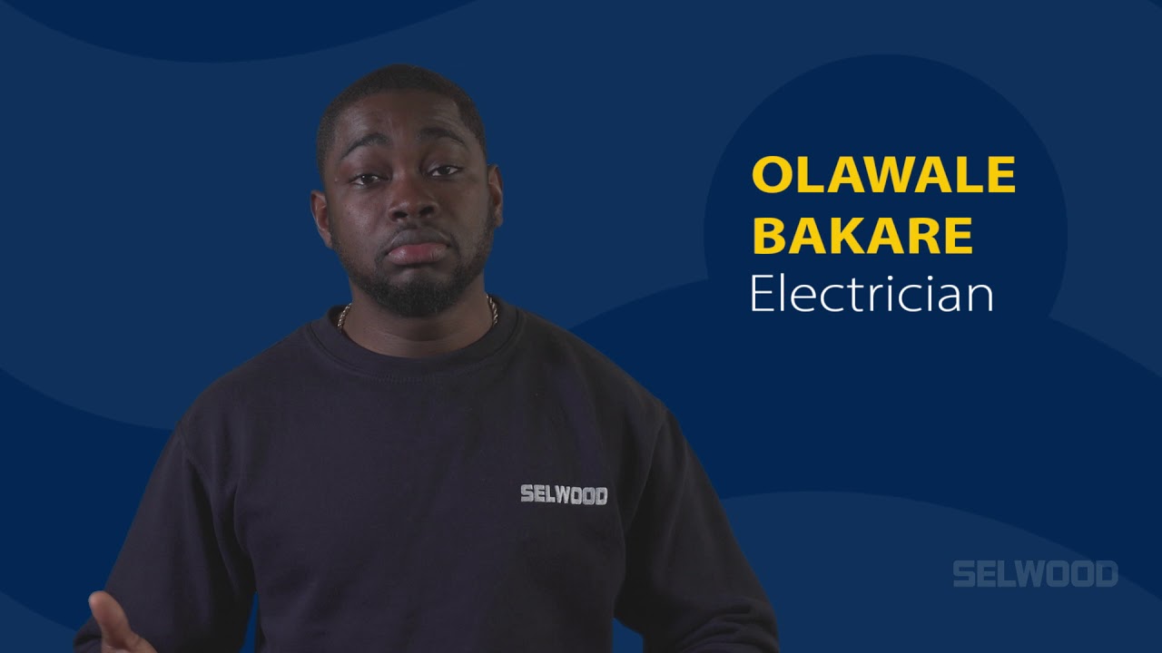 Team Selwood - Olawale Bakare, Electrician