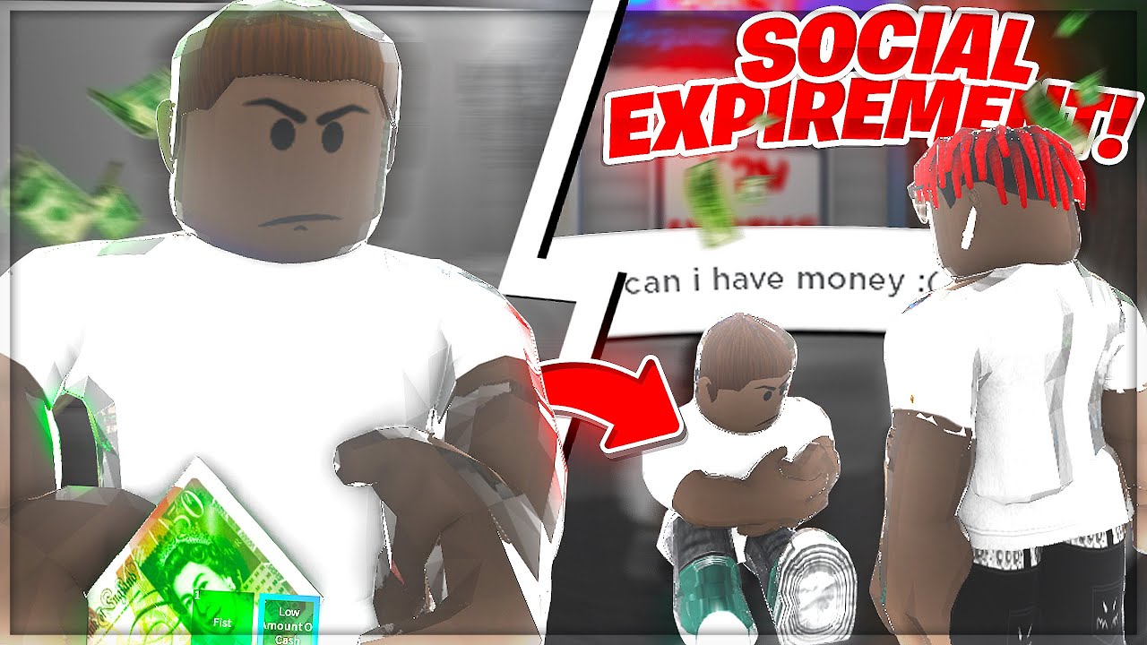 SO I ASKED PEOPLE FOR MONEY AS A LEVEL 0 IN ROBLOX SOUTH LONDON 2