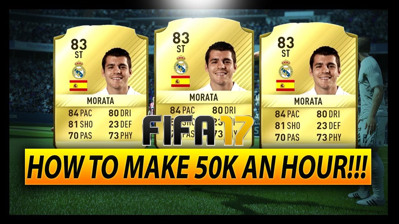 How to make 50k an hour in fifa 17 !!!! (fifa 17 trading method) svspotlight