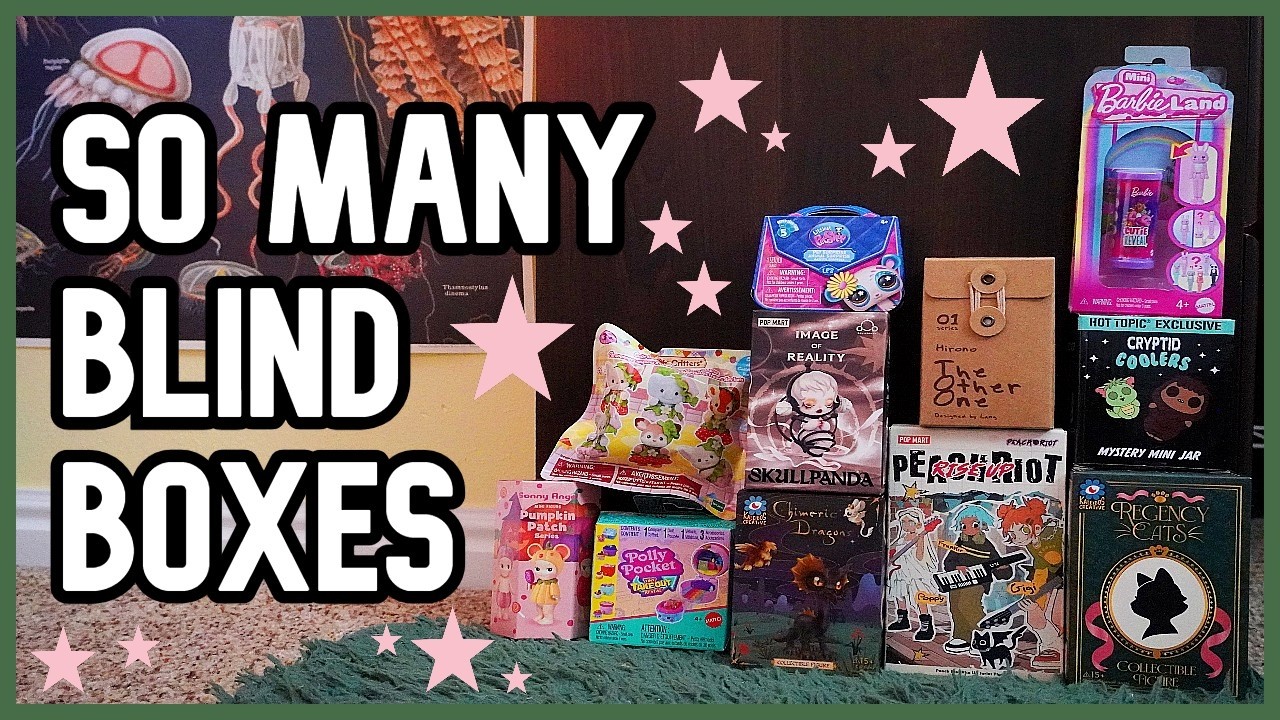Blind Box Unboxing (because I am an adult with free will)