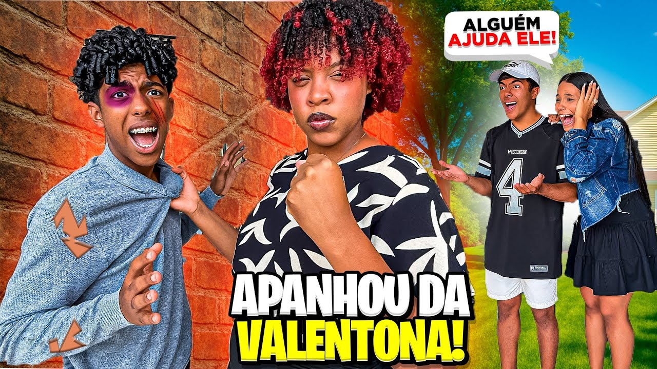 A VALENTONA VOLTOU E O GABRIEL APANHOU!