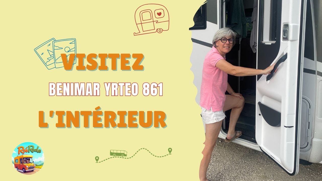 Tour intérieur de notre Benimar Yrteo 861