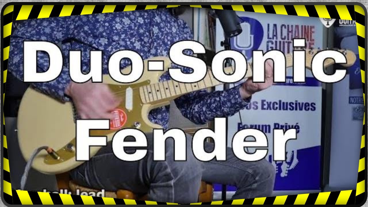 Fender Duo-Sonic, une reissue mexicaine très réussie, surtout en Desert Sand ! (version intégrale)