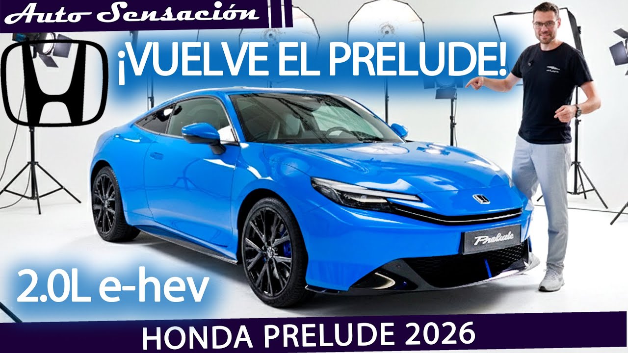 Presentación Honda Prelude 2026 ¡ Descrubre el Honda más divertido en años!