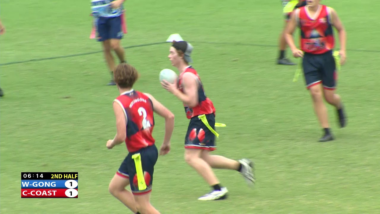 2018 NSW Oztag Junior State Cup: U17s Boys Final - Central Coast v Wollongong