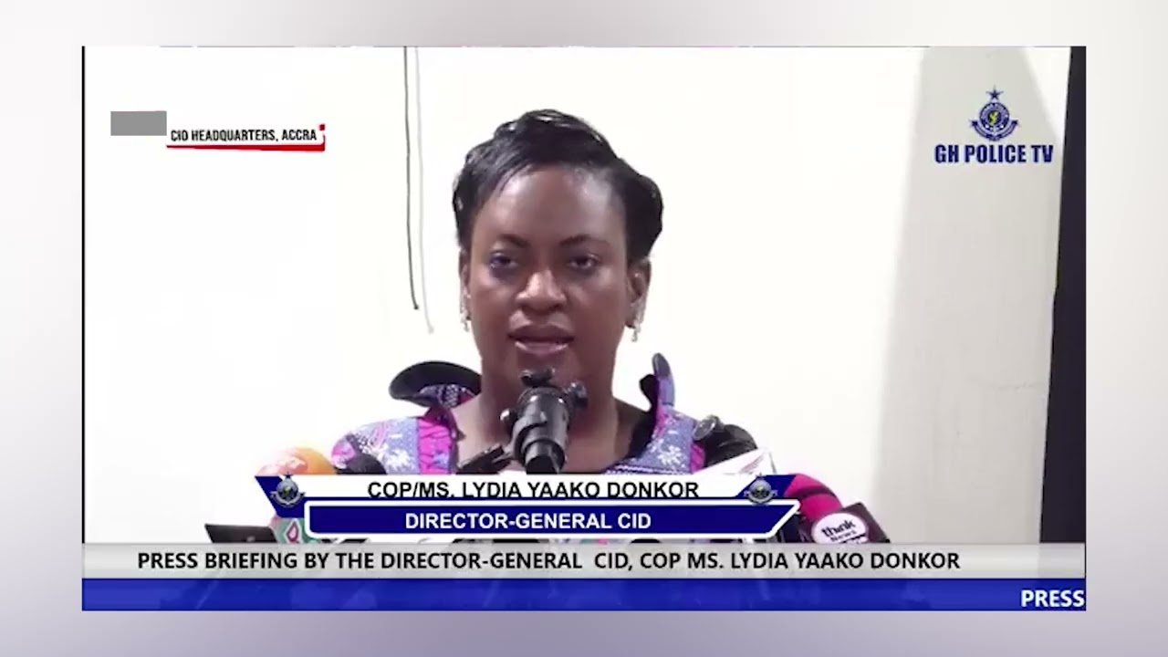 GHANA POLICE | PRESS BRIEFING ON CRIME ISSUES UPDATE 2026