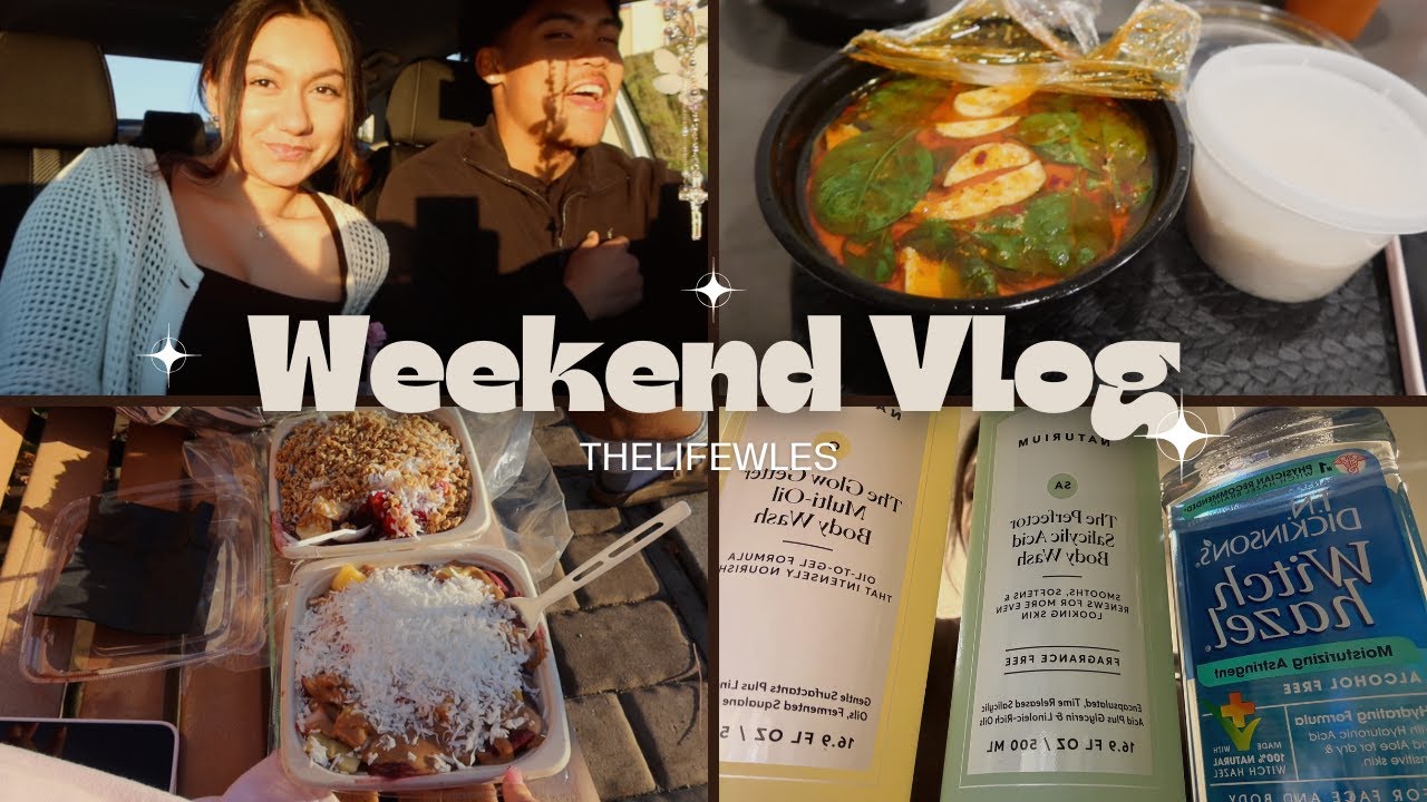 Weekend Vlog 👩🏻‍❤️‍👨🏻🌅 !(Quality time, Haul, Dinner )