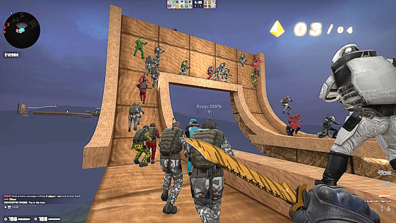 CSGO: Zombie Escape Mod - ze_KORORINPA_V2_2 (All Stars) on Mapeadores
