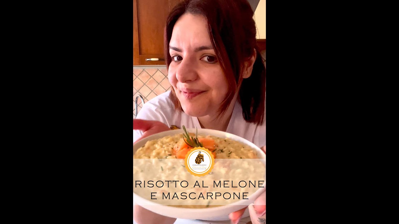 RISOTTO CON MELONE E MASCARPONE