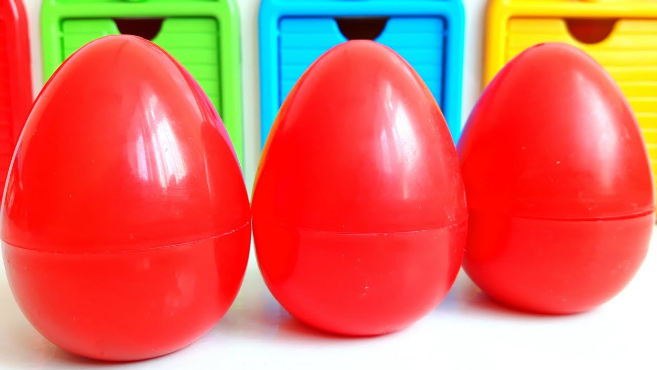 3 BIG SURPRISE EGGS!!!