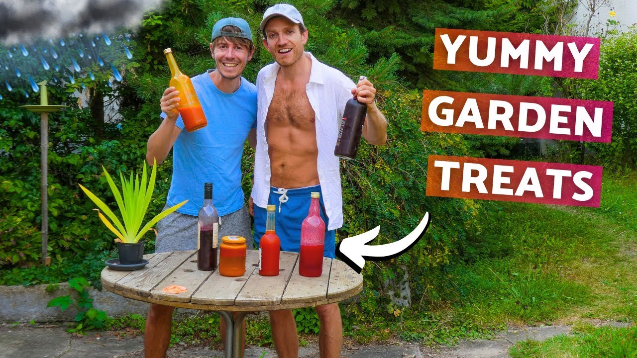 Will the rain ruin it? (Fruit syrup from our garden) | Life on a small farm in Central Europe