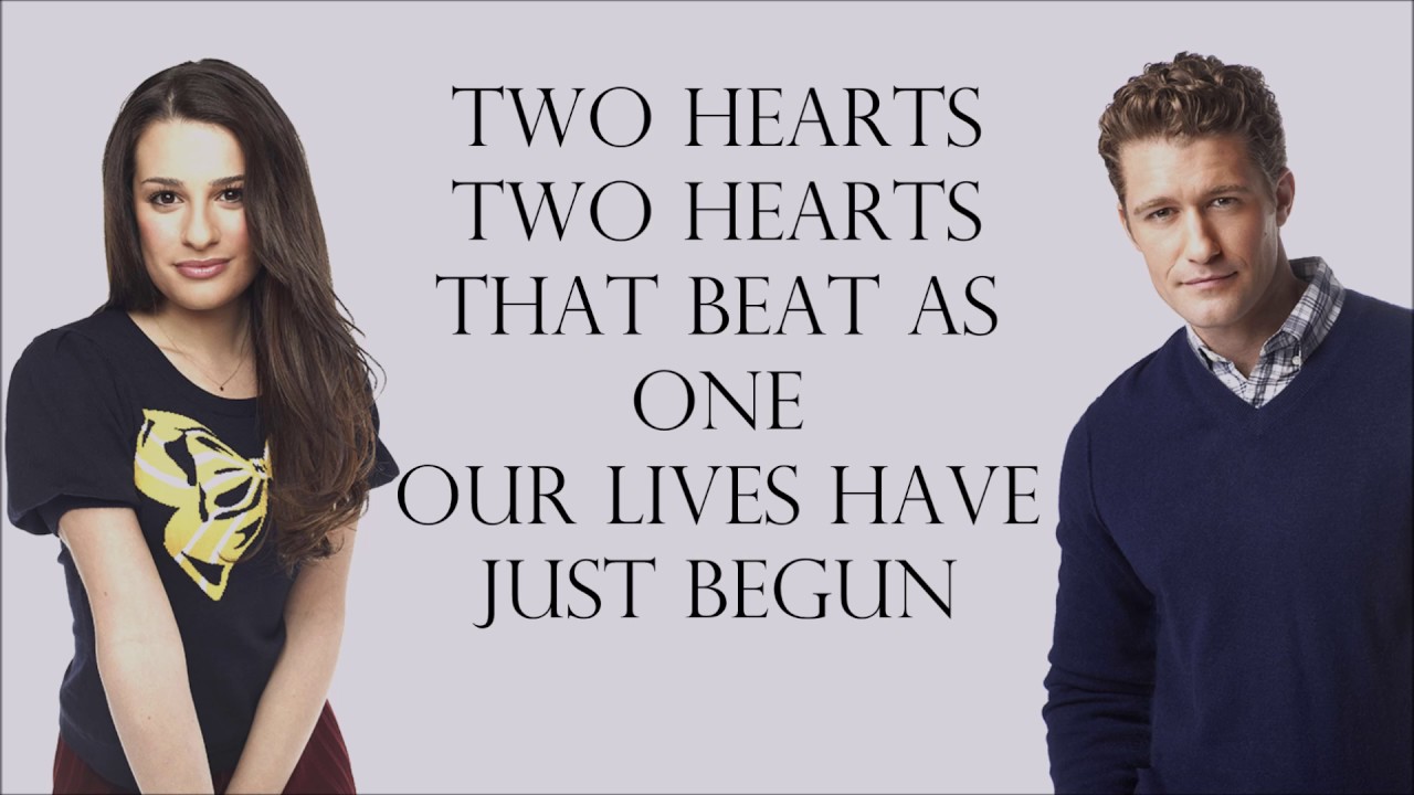 Glee 1x10 - Endless Love [with lyrics]