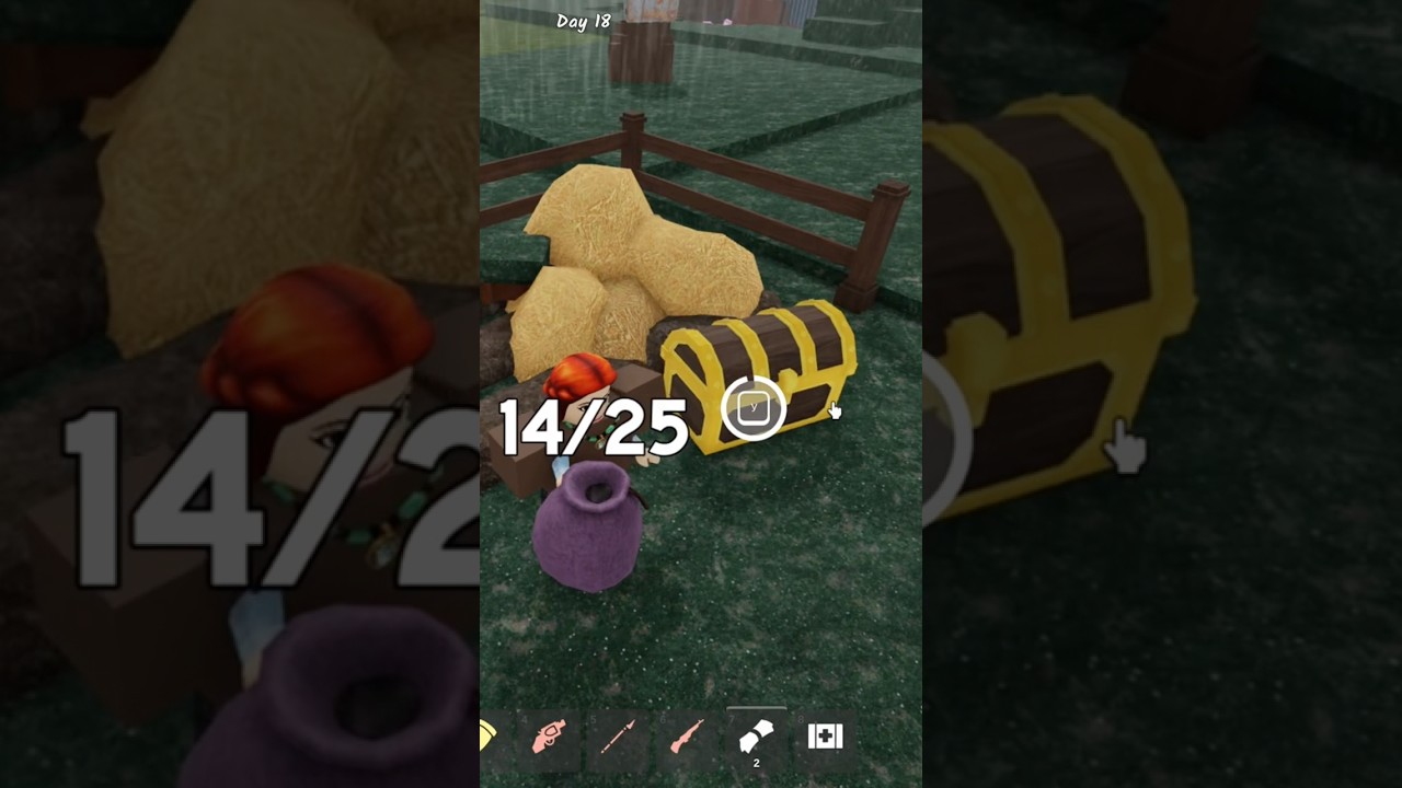 Золотой сундук&hellip; Что внутри?! #99nightintheforest #newupdateinrobloxbedwars #roblox #robloxedit