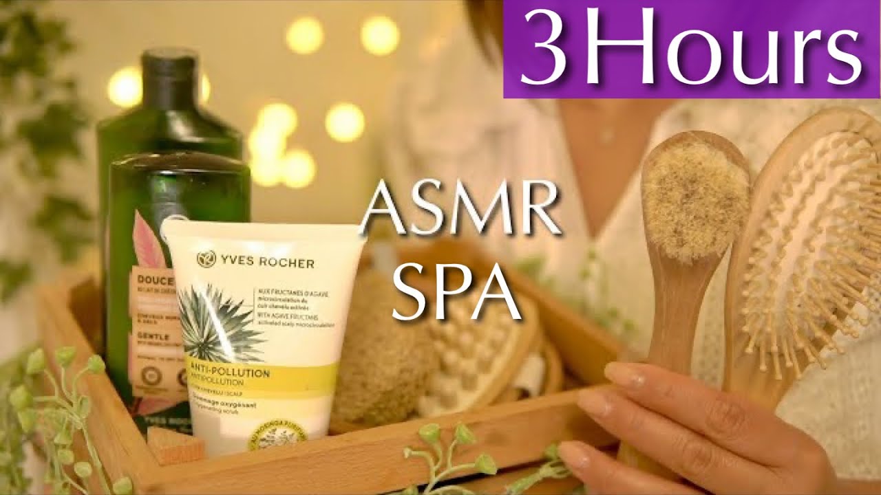 [ASMR] Sleep Recovery #20 | 3 Hours of SPA ASMR | No Talking  (Repost)