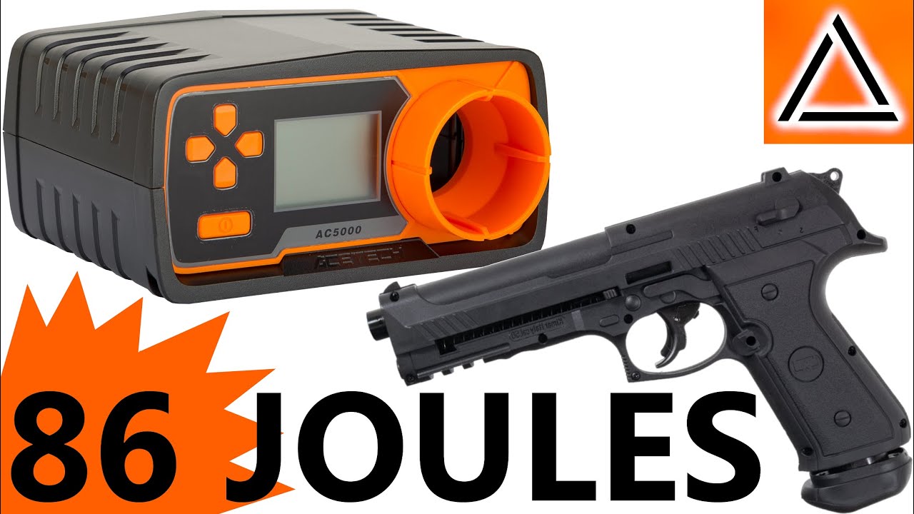 CHRONOGRAPHE AC5000 GUIDE+TEST 86 JOULES 😲🤣😂