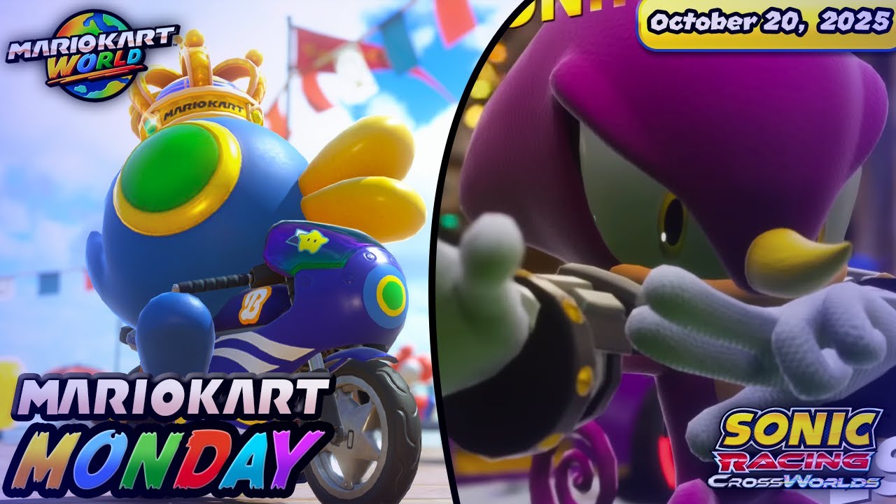 Mario Kart Monday + Sonic Racing - Racing with YOU!