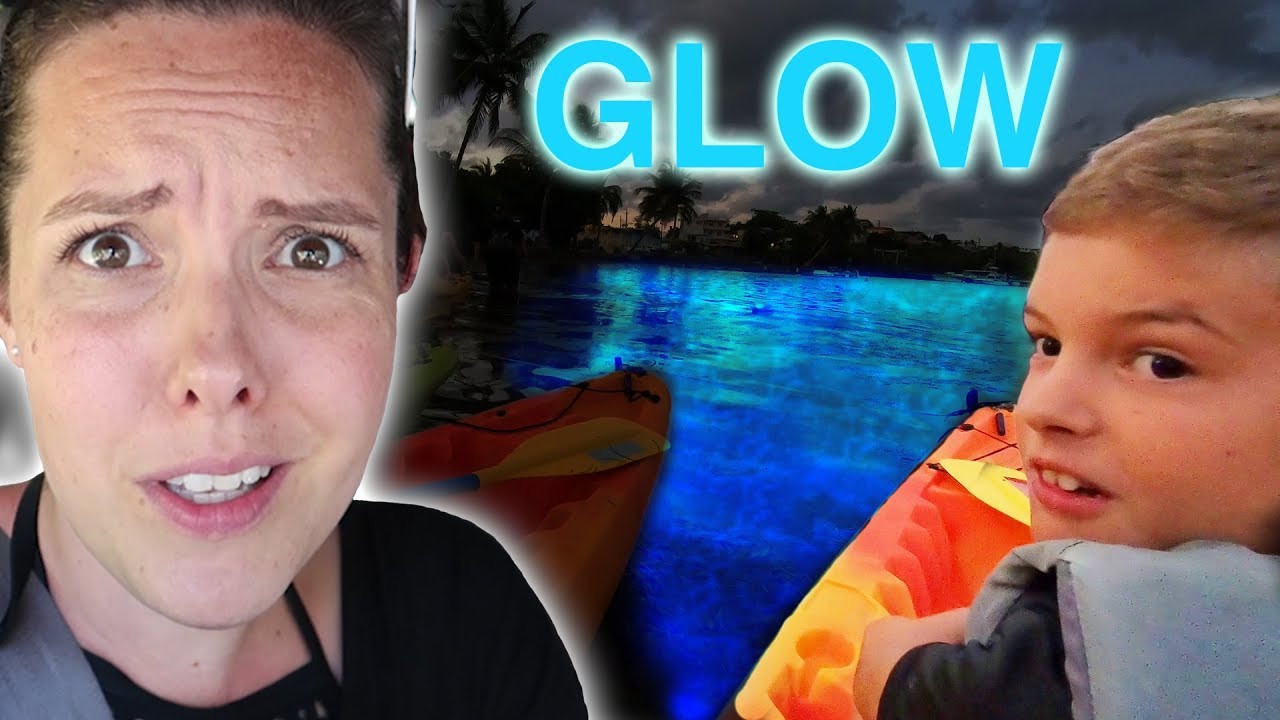 😱GLOWING OCEAN?!