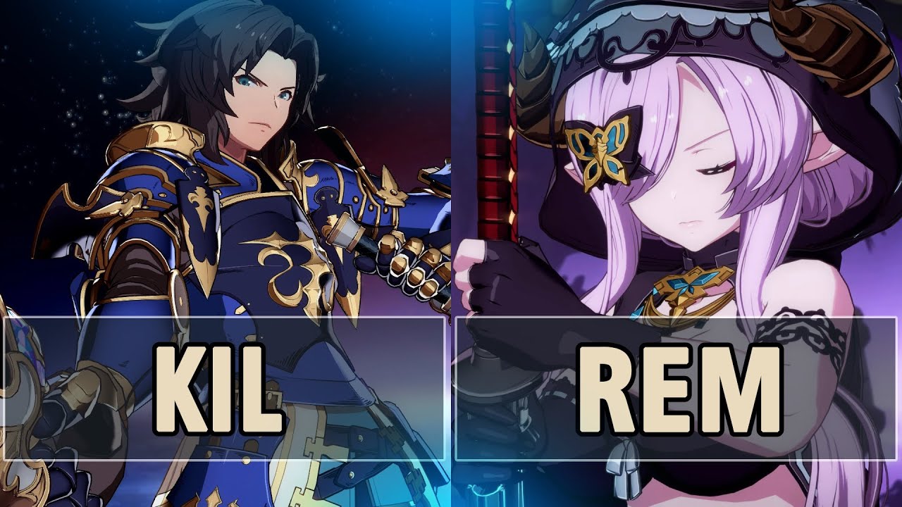 GBVSR: Kil (Lancelot) Vs (Narmaya B.Butterfly) | High Level Gameplay.