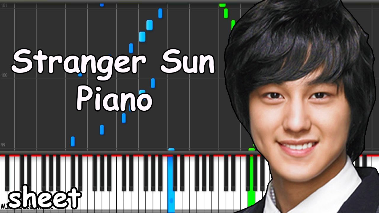 Boys Over Flowers - Stranger Sun Piano Tutorial