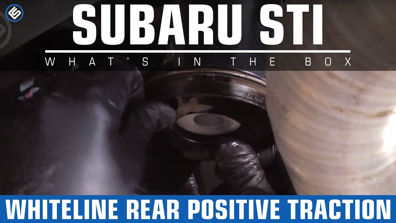 Whiteline Rear Positive Traction Kit - 2011 Subaru STI Install/Review/Before-After