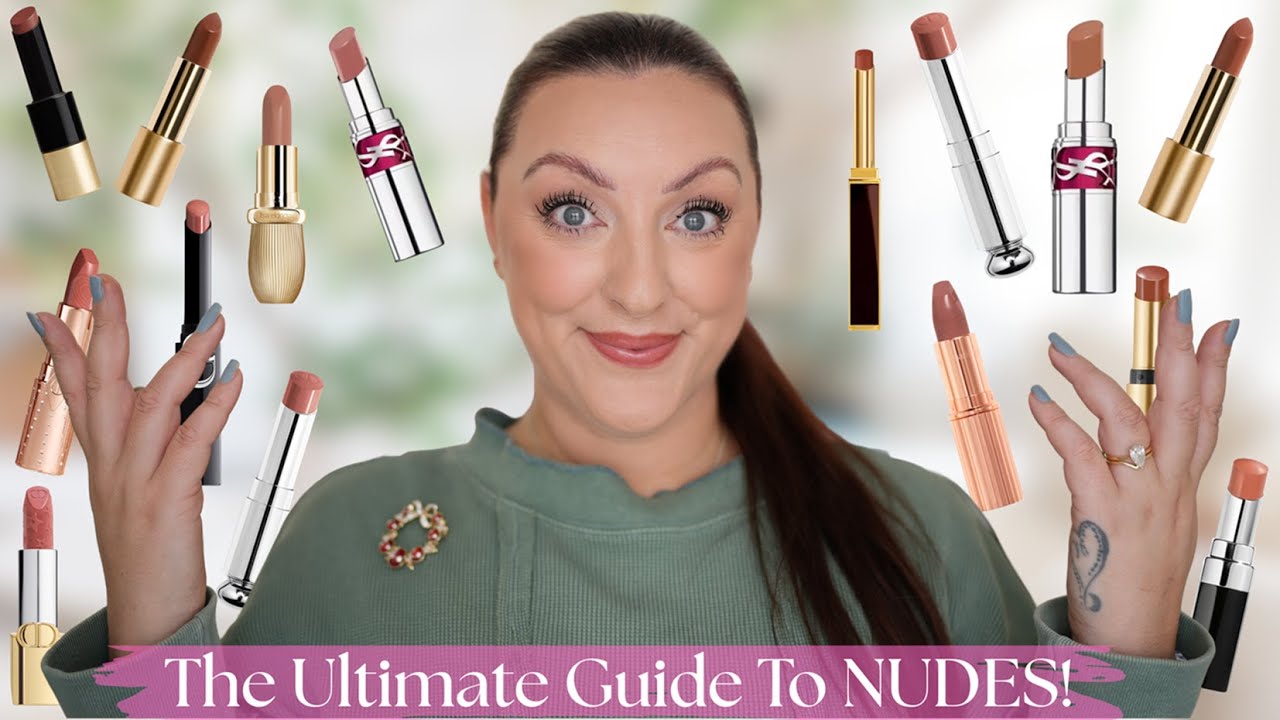 20 ЛУЧШИХ РОСКОШНЫХ НЮДОВЫХ ПОМАД | Свотчи ВСЕХ ЛУЧШИХ роскошных нюдовых помад!