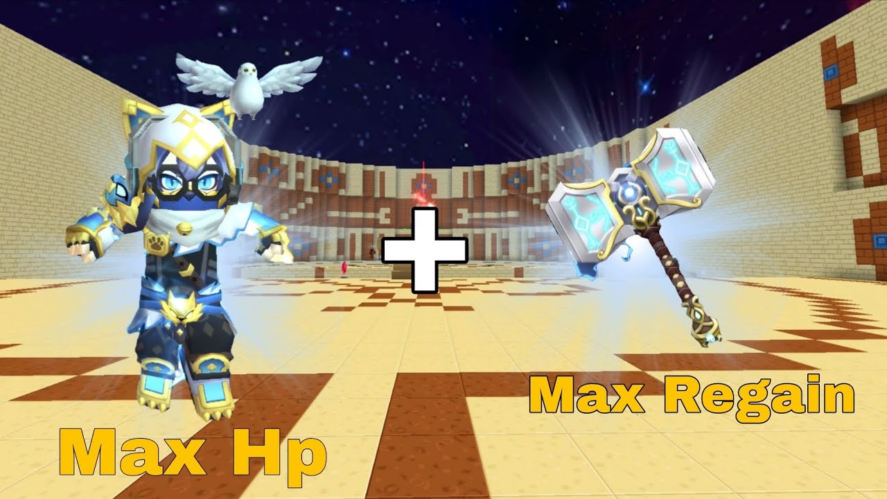 Meow + hammer combo good? || Blockman go skyblock pvp || Blockman go skyblock || Blockmango || 