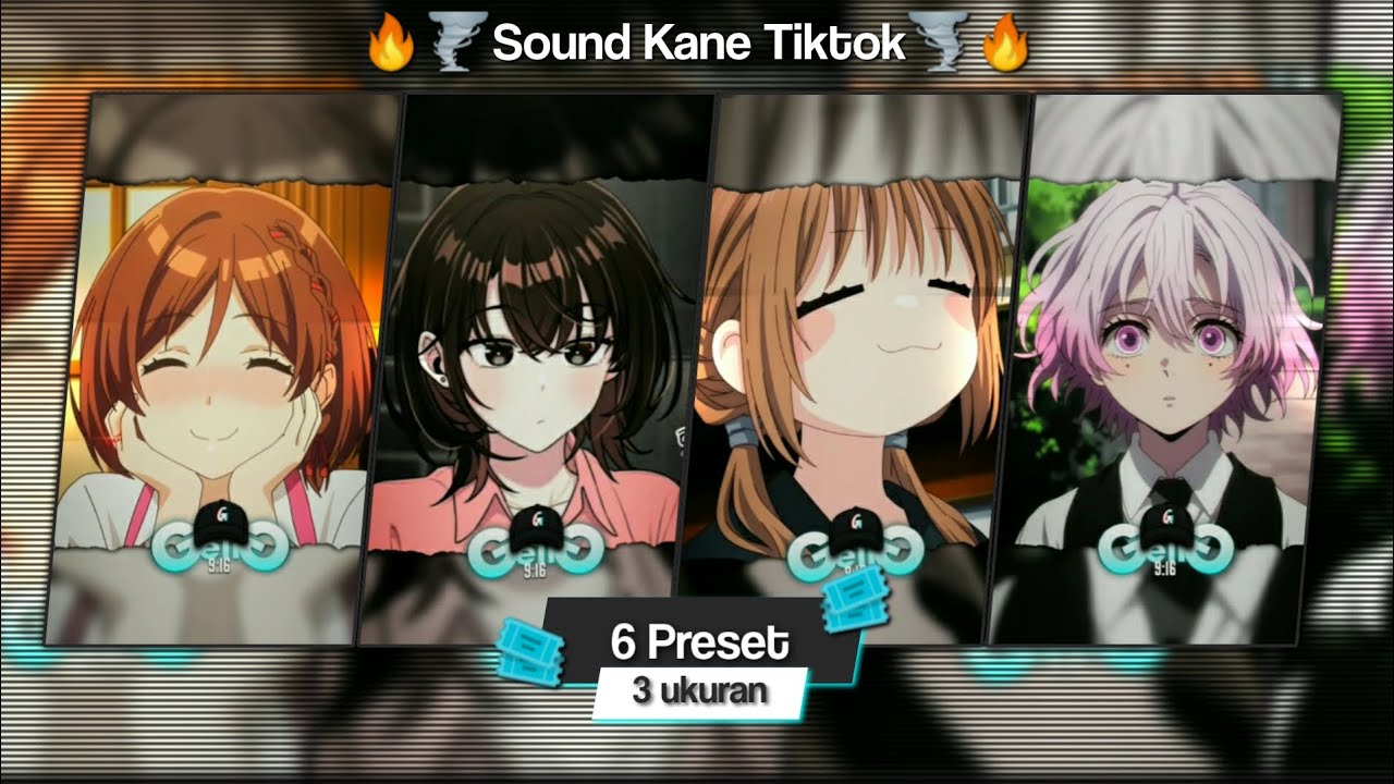 | 6 preset 3 ukuran🌪 - sound kane tiktok🔥 - 5mb & xml |