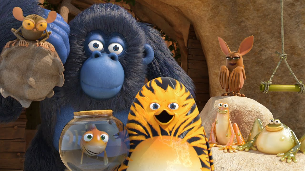 Jungle Bunch | Deep Into The Chasm |  40' Compilation | Cartoon For Kids  | WOW CLUB
