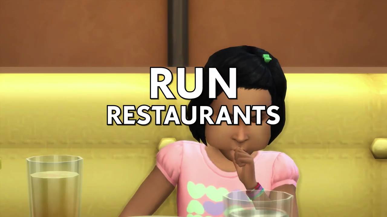 The Sims 4 Dine Out: Promo Clip