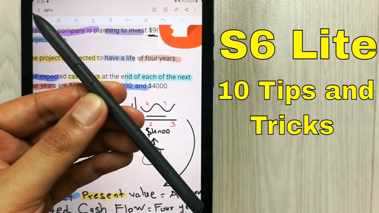 10 советов и рекомендаций, как максимально эффективно использовать планшет Tab S6 Lite