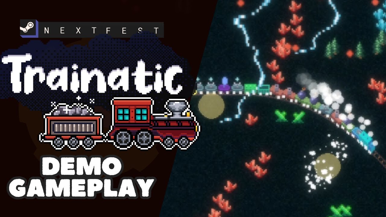 Trainatic - DEMO GAMEPLAY - Steam Next Fest June 2025