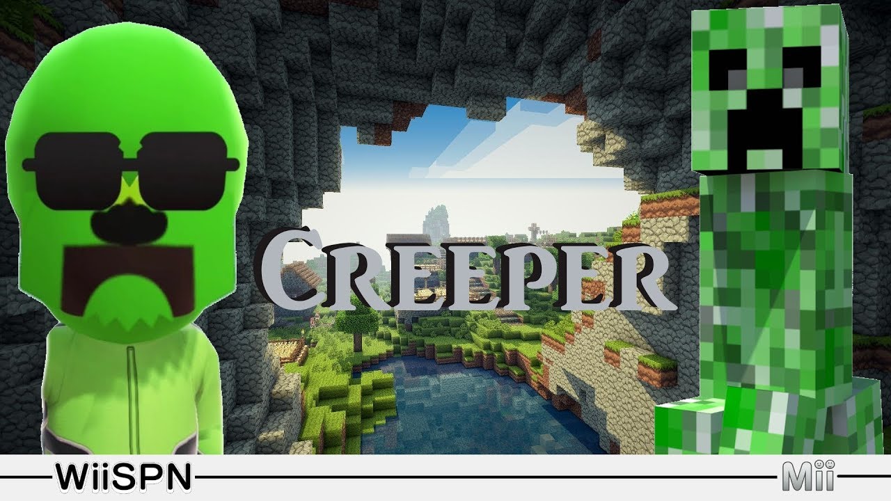 CREEPER Mii Fighter Costume | Super Smash Bros. Ultimate