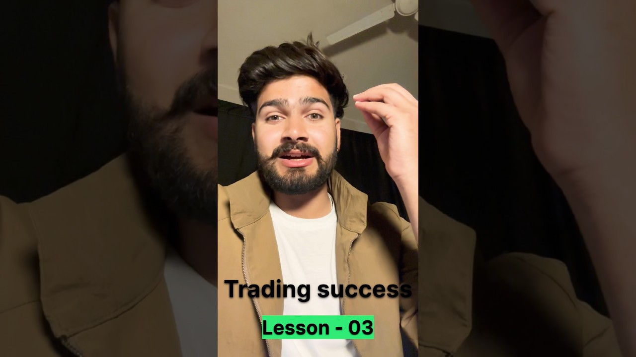 Trading 📈me success hone ka niyam no - 3 