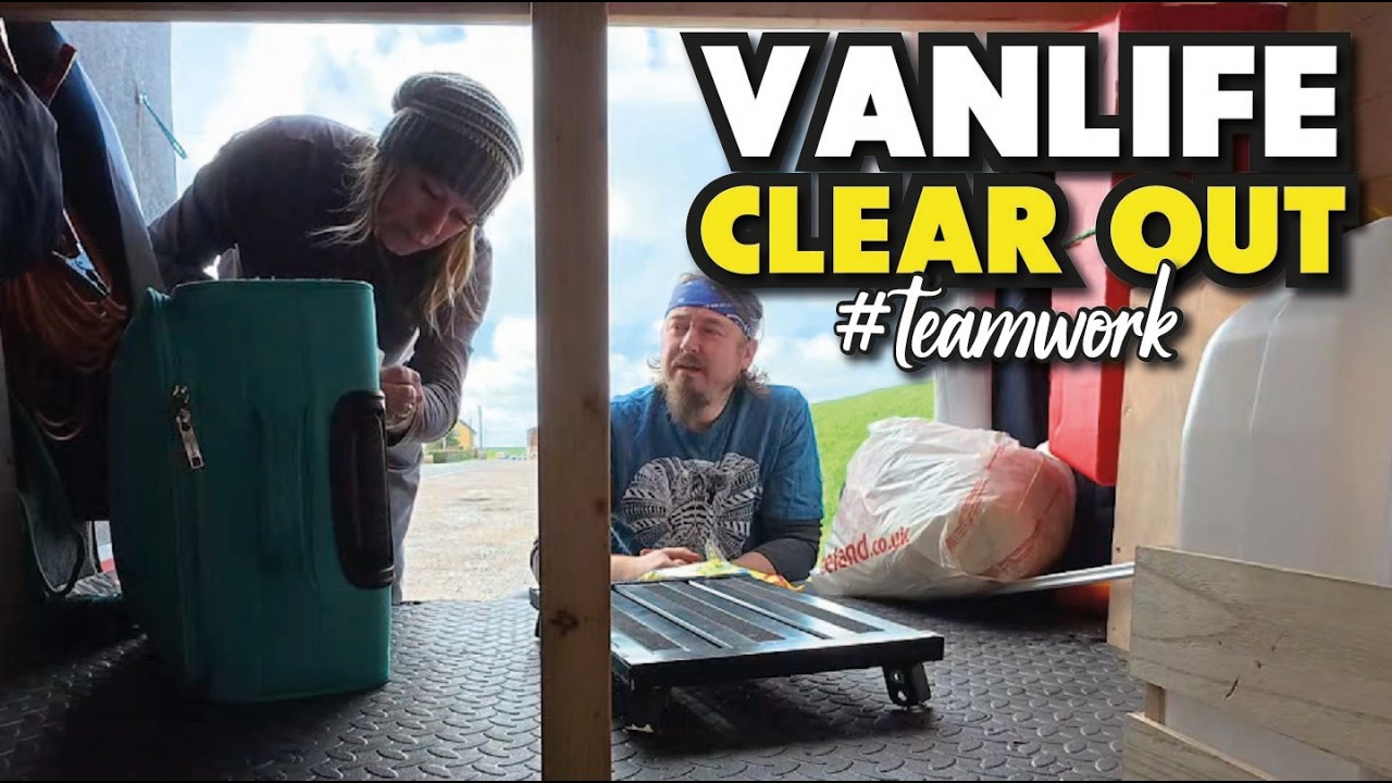 Van Garage Clear Out | Decluttering Our Van Life Storage