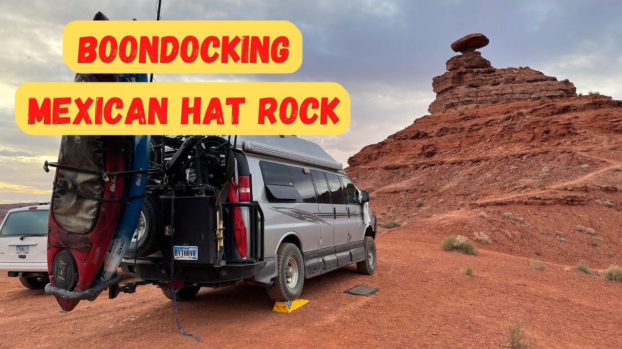 Boondocking Mexican Hat Rock