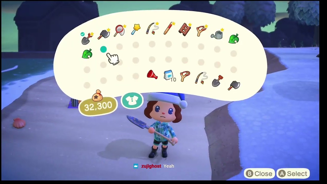 Playing some animal crossing until my oven pre heats.
