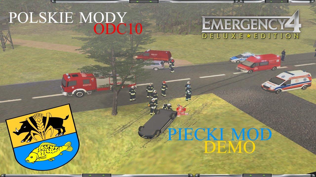 Emergency 4 na Polskich modach Piecki Mod Demo ODC-10