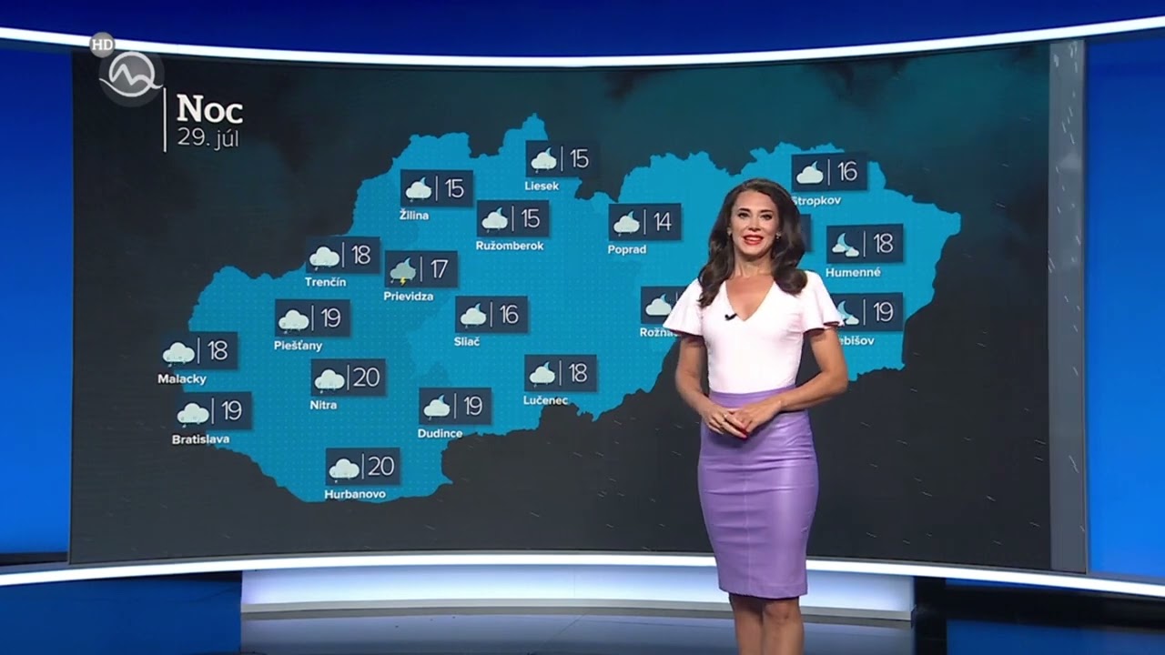 Počasie 2022 07 29, Katarína Kulová