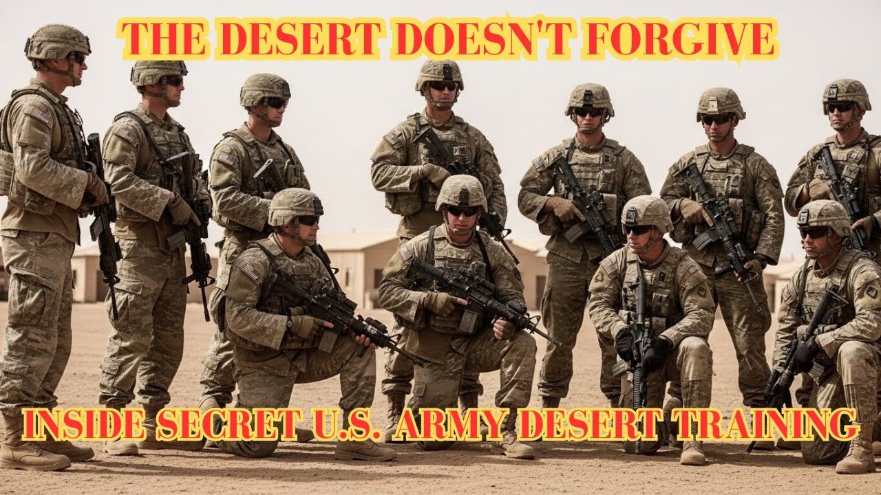 Secret Operation: Inside the U.S. Military’s Classified Desert Warfare Training Facility | Jan 2026