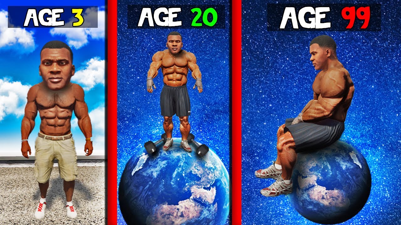 Surviving 99 YEARS As BUFF FRANKLIN In GTA 5