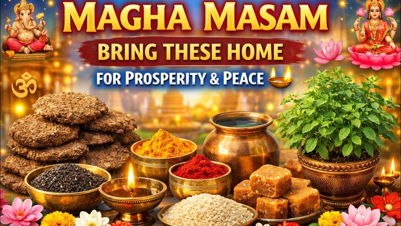 మాఘమాసంలో ఇవి కొని ఇంటికి తీసుకొస్తే శుభం, ఐశ్వర్యం ఖాయం | Magha Masam Special Telugu
