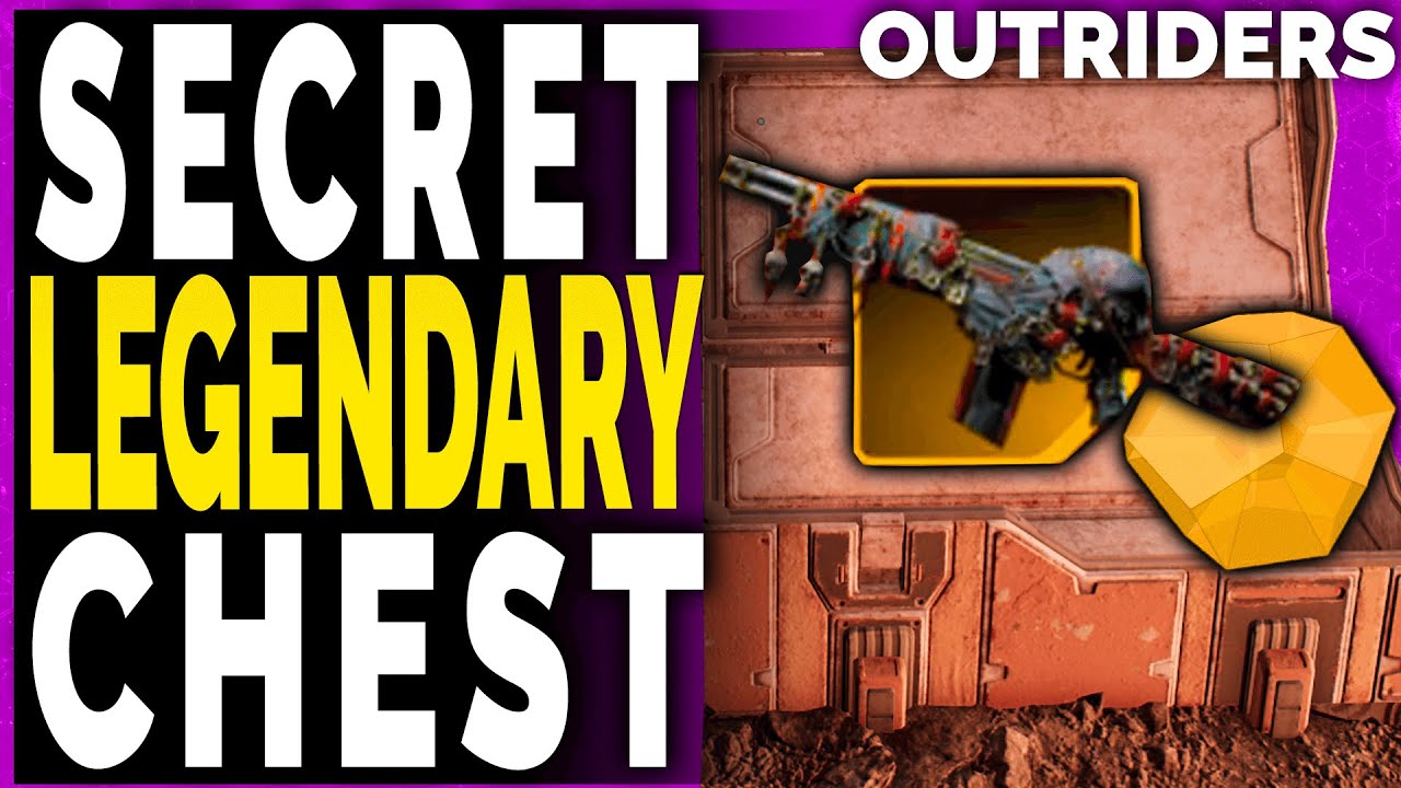 Outriders LEGENDARY CHEST LOCATION – OUTRIDERS Secret Legendary Weapon Chest