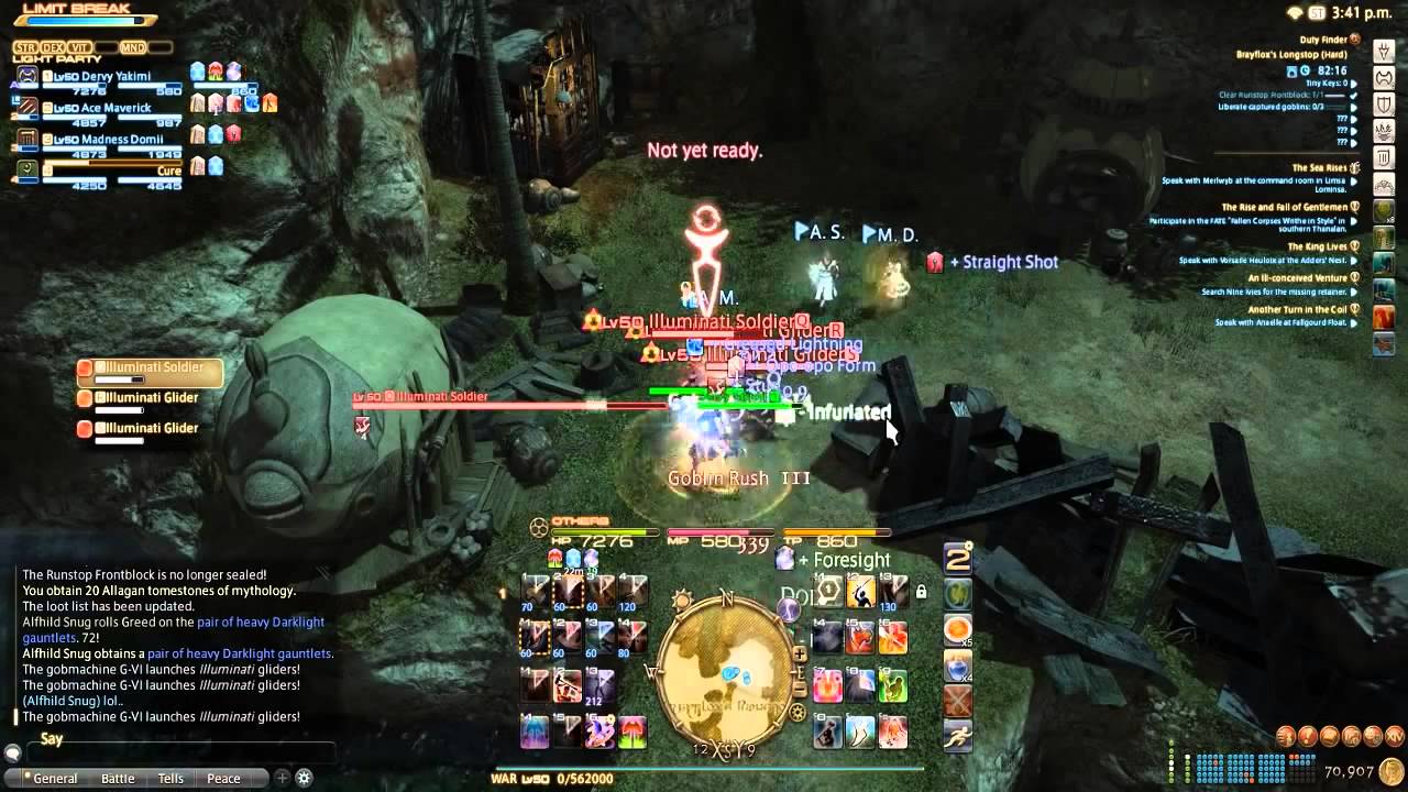 FFXIV: ARR Brayflox's Longstop Hard Mode Dungeon Strategy/Guide