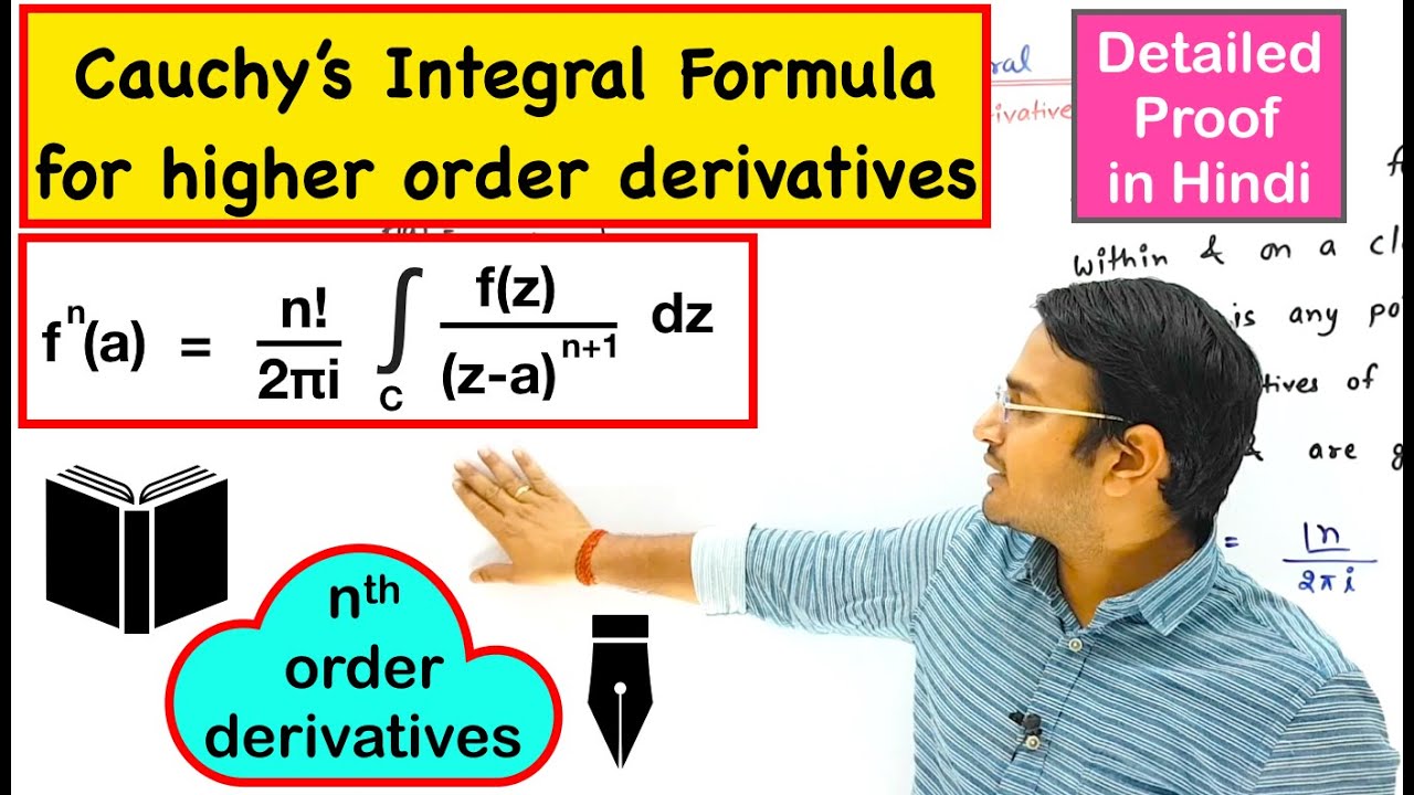 Cauchy integral formula for higher order derivatives with proof